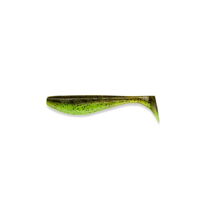 Przynęta FISHUP Wizzle Shad 3” 204 - Green Pumpkin/Chartreuse