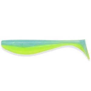 Przynęta FISHUP Wizzle Shad 3” 206 - Sky/Chartreuse