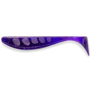 Przynęta FISHUP Wizzle Shad 5” 060 - Dark Violet/Peacock & Silver