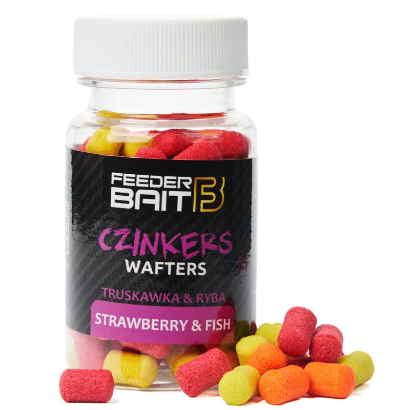 Czinkers Wafters 8mm Feeder Bait Master - Truskawka & Ryba