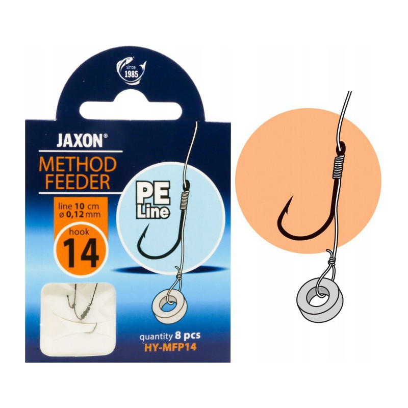HACZYKI PLECIONKA METHOD FEEDER JAXON 8sz gumka 14 HY-MFP14