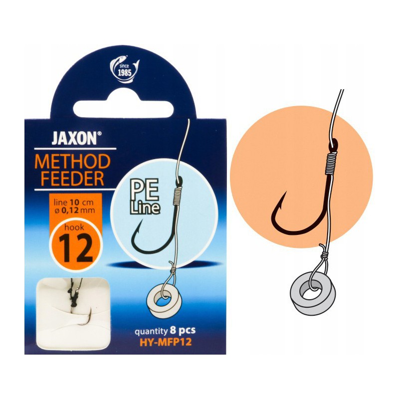 HACZYKI PLECIONKA METHOD FEEDER JAXON 8sz gumka 12 HY-MFP12