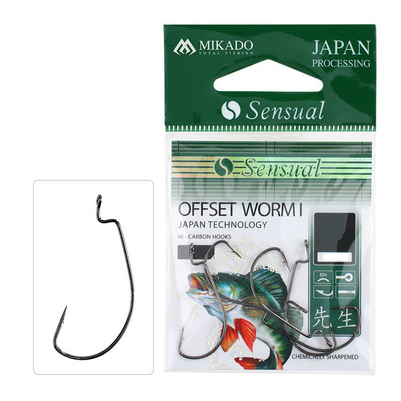 HACZYKI MIKADO SENSUAL OFFSET WORM I r. 1 - 5szt.