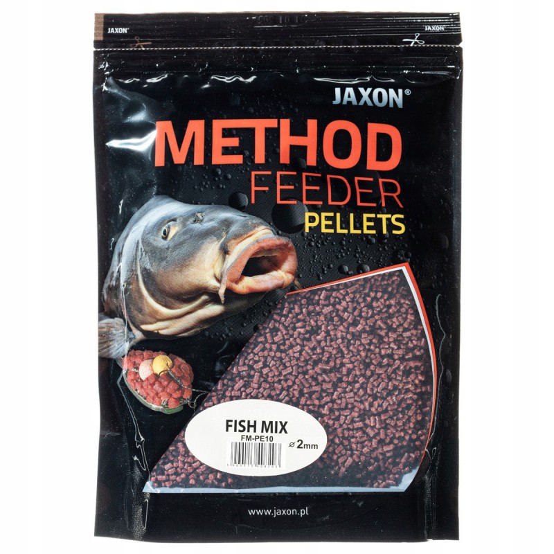 PELLET JAXON METHOD 2MM FISH MIX 500G