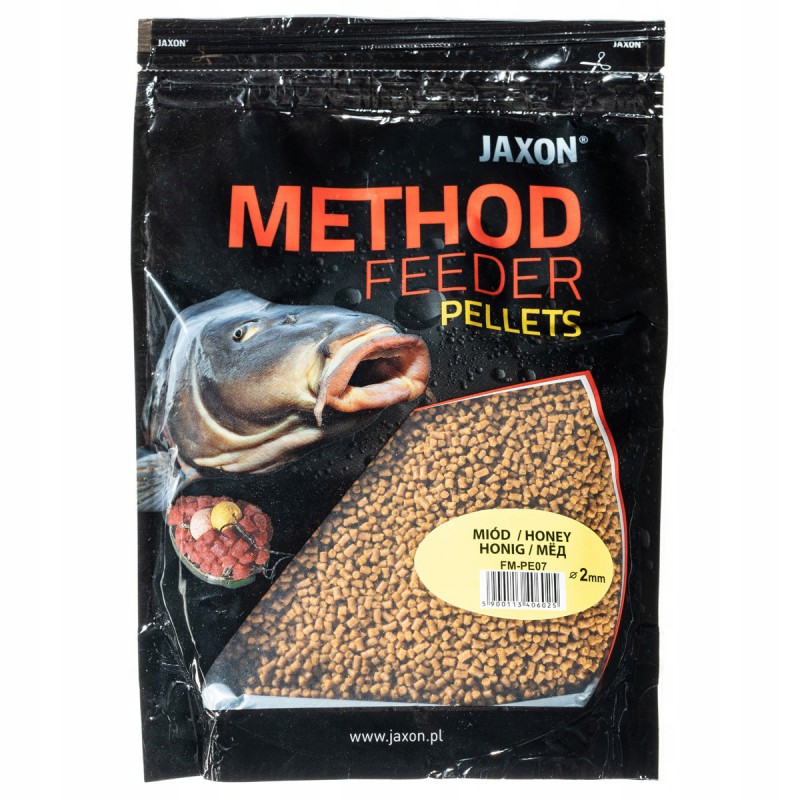 PELLET JAXON METHOD 2MM MIÓD 500G