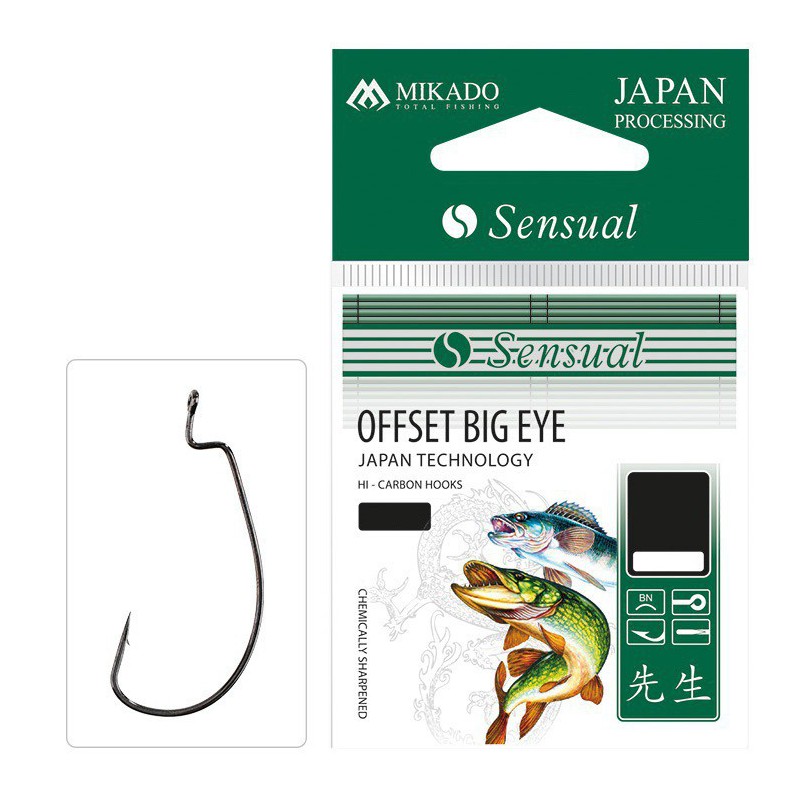 HACZYKI MIKADO SENSUAL OFFSET BIG EYE r. 5/0 - 2szt.