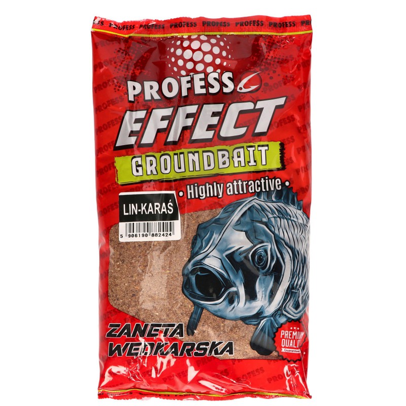 Zanęta wędkarska PROFESS EFFECT Lin-Karaś 650g
