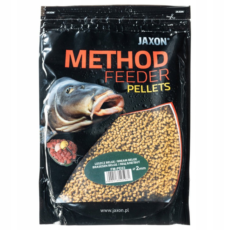 PELLET JAXON METHOD 2MM LESZCZ BELGE 500G