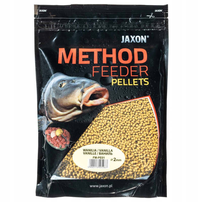 PELLET JAXON METHOD 2MM WANILIA 500G FM-PE01