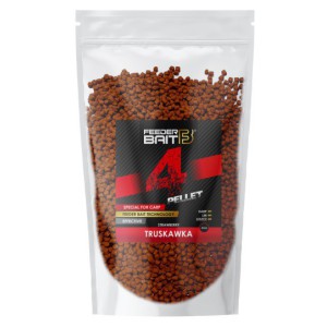Pellet 4mm FEEDER BAIT Method Feeder Truskawka