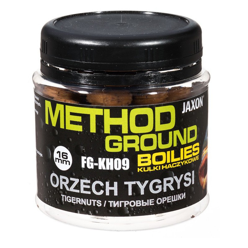 KULKI HACZYKOWE JAXON 16MM ORZECH TYGRYSI 100G