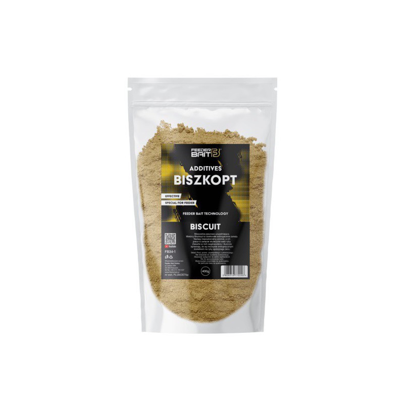 Dodatek zanętowy Feeder Bait Biszkopt 400g