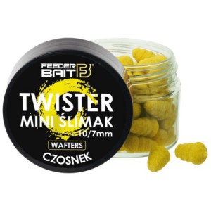 Mini Ślimak Twister Wafters Feeder Bait Czosnek