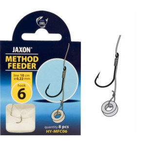 HACZYKI METHOD FEEDER JAXON 8szt. przypon gumka 6