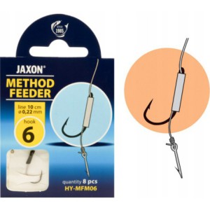 HACZYKI METHOD FEEDER JAXON 8szt. przypon igła 6 HY-MFM06