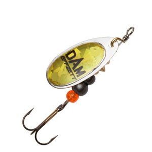 BŁYSTKA OBROTOWA DAM EFFZETT FLUO SPINNER ROZ.5 12G SINKING GOLD PRISMA