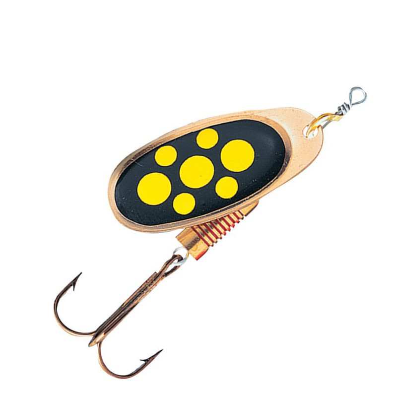 BŁYSTKA OBROTOWA DAM EFFZETT STANDARD SPINNER ROZ.5 12G SINKING BLACK YELLOW