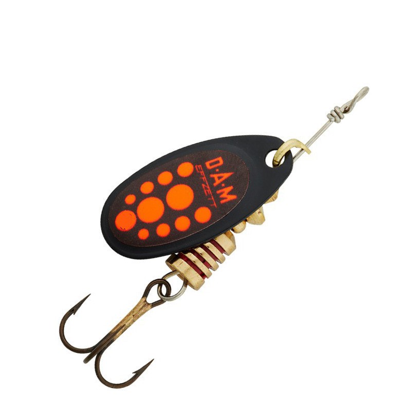BŁYSTKA OBROTOWA DAM EFFZETT STANDARD SPINNER ROZ.4 10G SINKING BLACK RED
