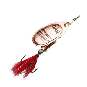 BŁYSTKA DAM EFFZETT STANDARD DRESSED SPINNER ROZ.1 3G SINKING COPPER