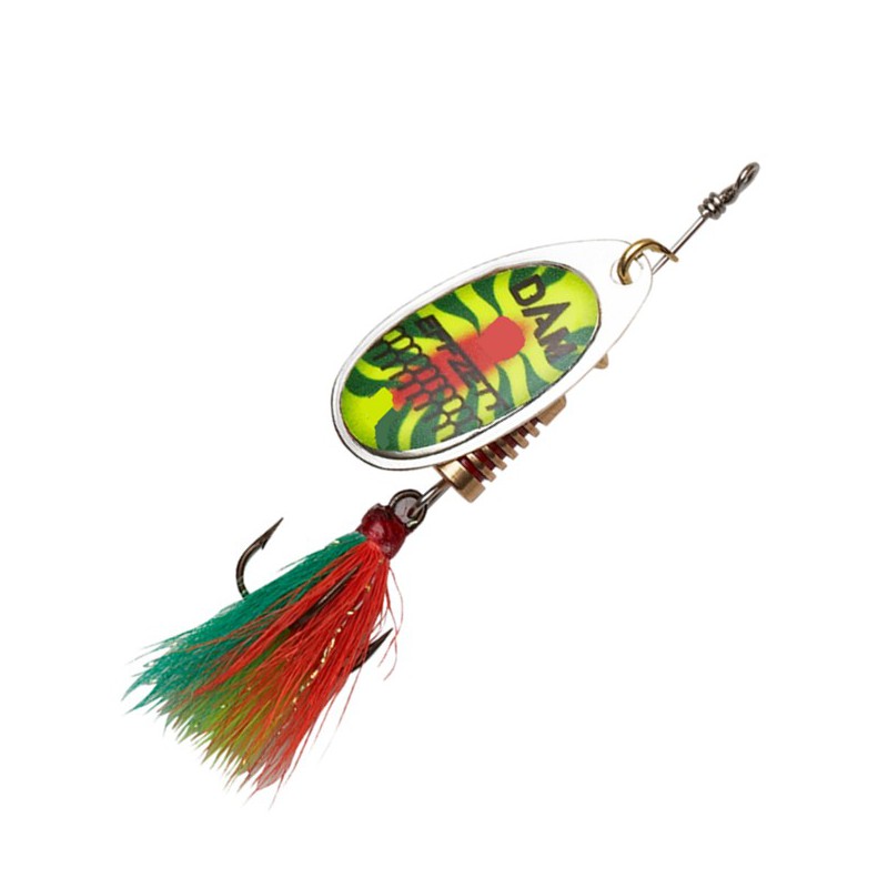 BŁYSTKA DAM EFFZETT STANDARD DRESSED SPINNER ROZ.1 3G SINKING FIRESHARK