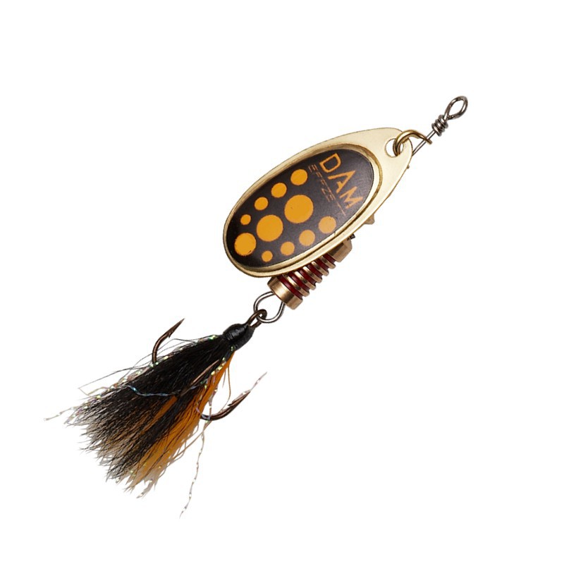 BŁYSTKA DAM EFFZETT STANDARD DRESSED SPINNER ROZ.4 10G SINKING BLACKY