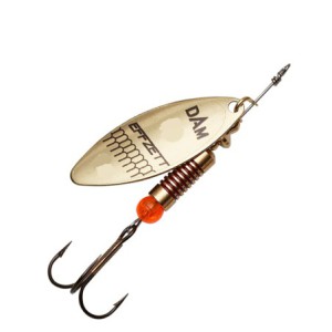 BŁYSTKA DAM EFFZETT PREDATOR SPINNER ROZ.0 3G SINKING GOLD