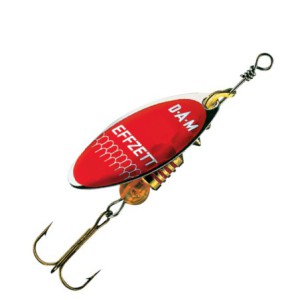 BŁYSTKA DAM EFFZETT PREDATOR SPINNER ROZ.2 7G SINKING REFLEX RED