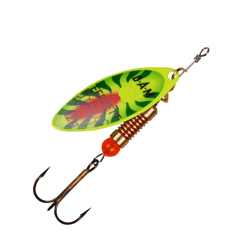 BŁYSTKA DAM EFFZETT PREDATOR SPINNER ROZ.2 7G SINKING FIRESHARK