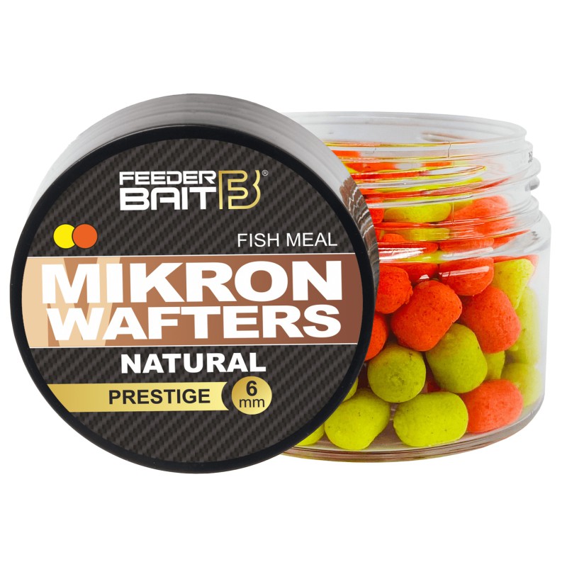Mikron Wafters Feeder Bait 4/6mm Natural 25ml