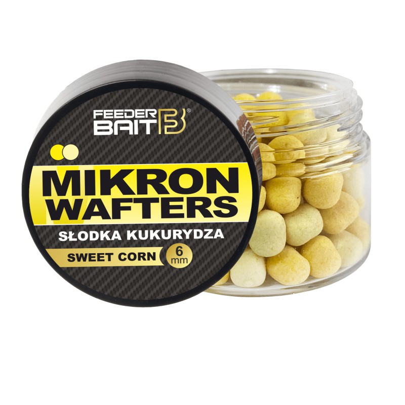 Mikron Wafters Feeder Bait 4/6mm Sweet Corn