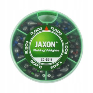 Zestaw ciężarki łezki oliwki igielit Jaxon 0,5-3g CC-Z011