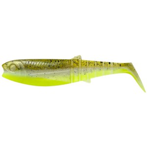 GUMA SAVAGE GEAR CANNIBAL SHAD 6.8CM 3G GREEN PEARL YELLOW