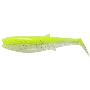 GUMA SAVAGE GEAR CANNIBAL SHAD 8CM 5G FLOU YELLOW GLOW