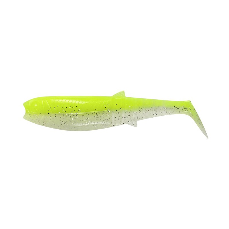 GUMA SAVAGE GEAR CANNIBAL SHAD 8CM 5G FLOU YELLOW GLOW