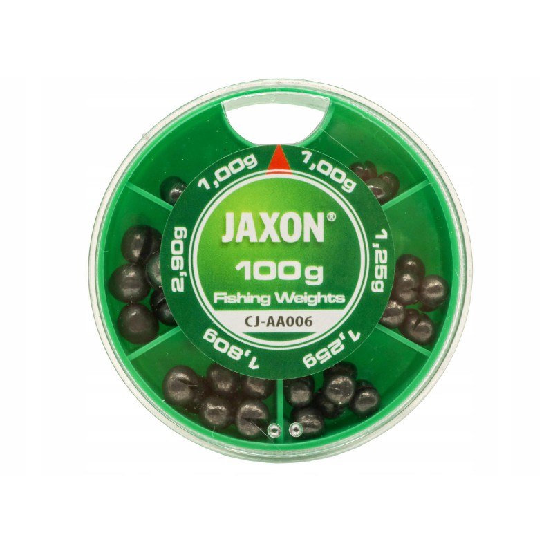 Śrut JAXON śruciny ołów ciężarki 100g 1,0-2,9g CJ-AA006